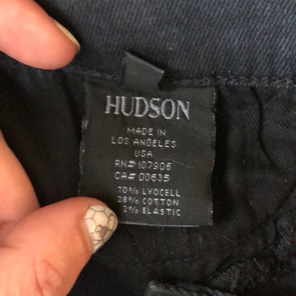 Hudson Painted Black Jeans - Picture 4 of 5